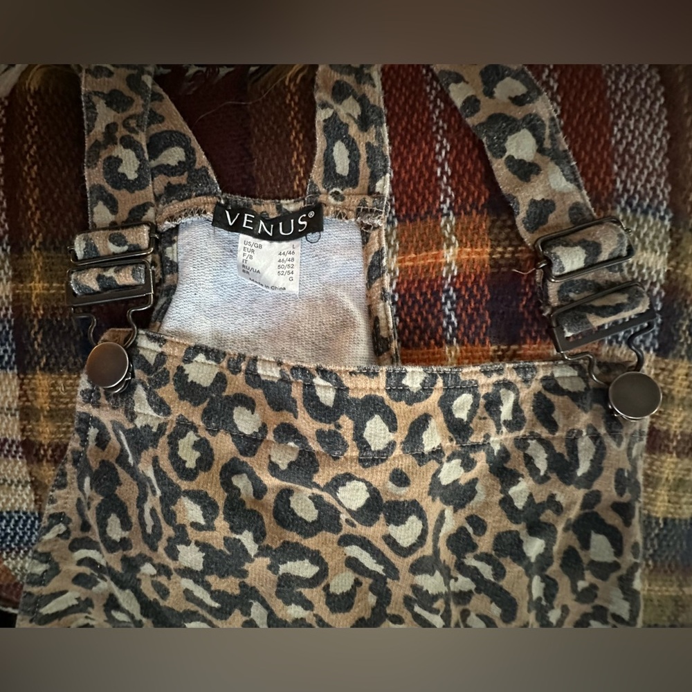 Cheetah! 🐆 Leopard! Fun! 80’s OVERALLS